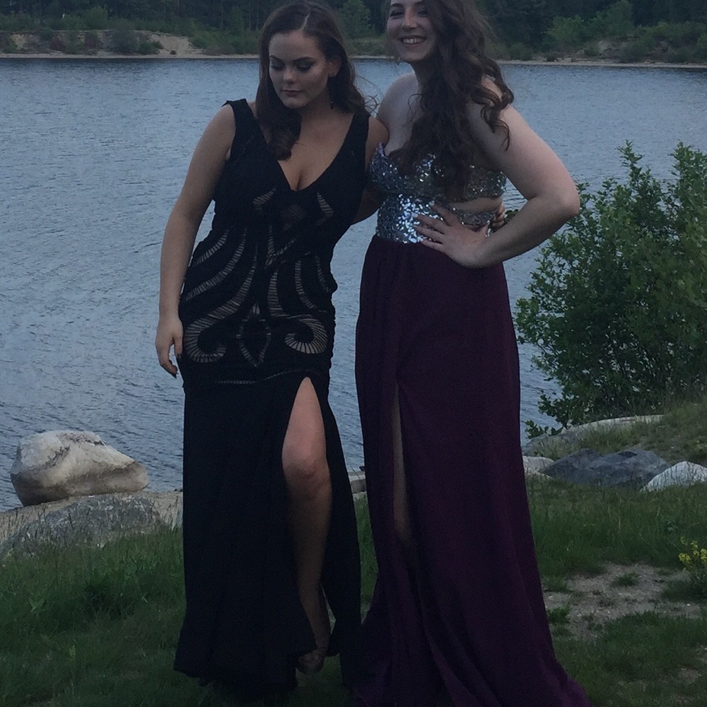 Jovani Black Gown/Prom Dress/Occasionwear